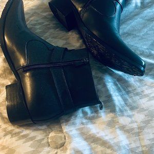 Cool shoes for men with heels calto size 11 black and various brown